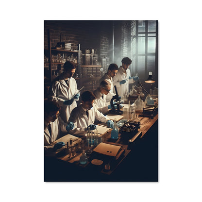 Poster Les Pionniers de la Pénicilline