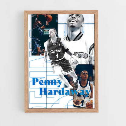 ap-penny hardaway-10 cadre Bois clair