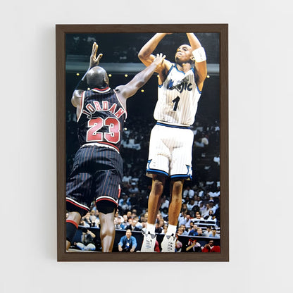 ap-penny hardaway-12 cadre Bois foncé