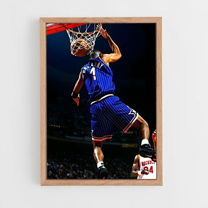 ap-penny hardaway-3 cadre Bois clair
