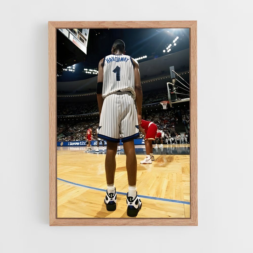 ap-penny hardaway-4 cadre Bois clair