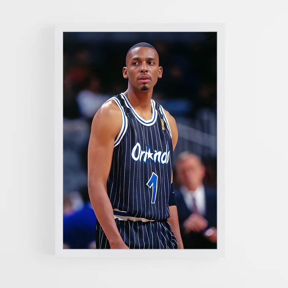 ap-penny hardaway-5 cadre Blanc
