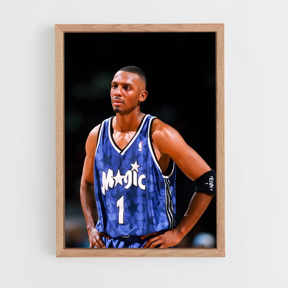 ap-penny hardaway-6 cadre Bois clair