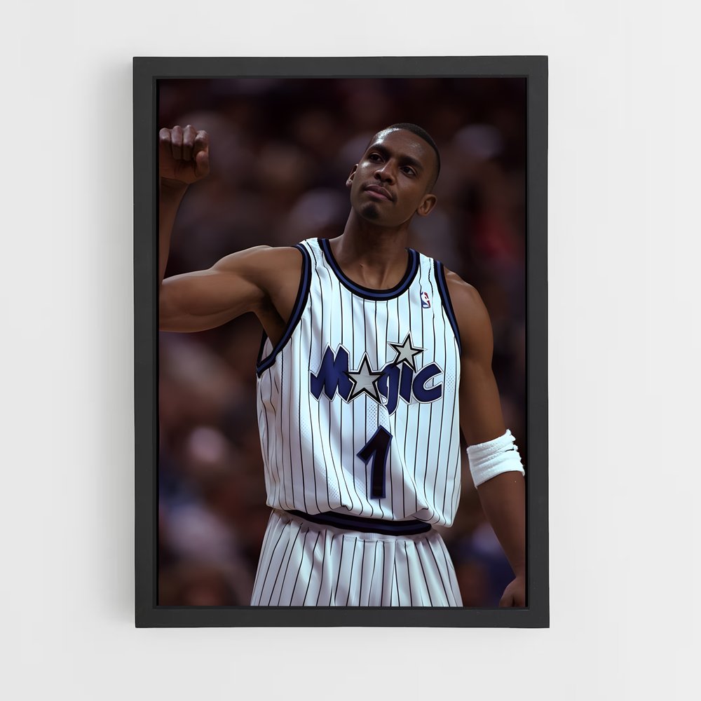 ap-penny hardaway-8 cadre Noir