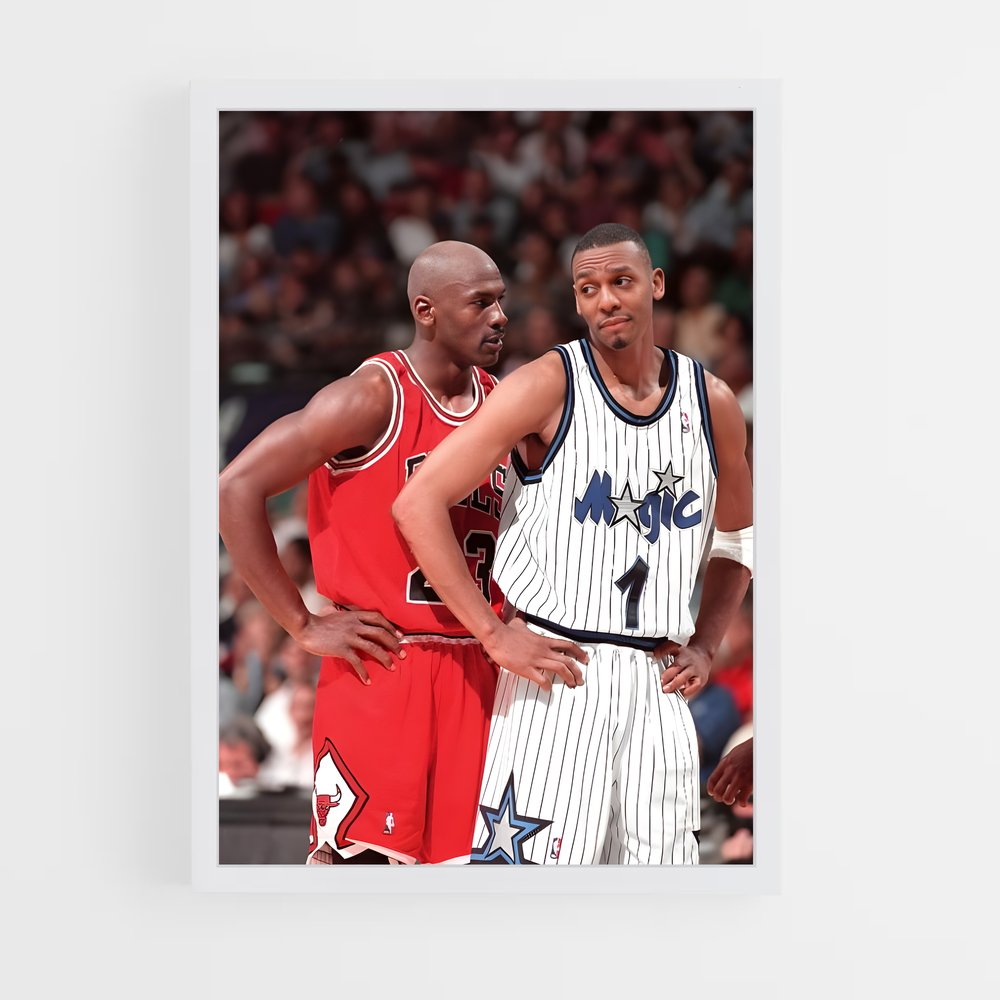 ap-penny hardaway-9 cadre Blanc