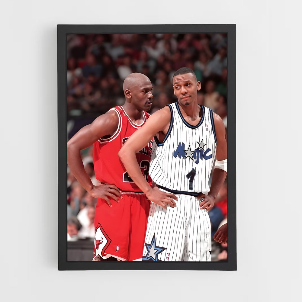 ap-penny hardaway-9 cadre Noir