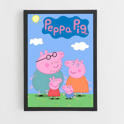 ap-peppa pig-2 cadre Noir