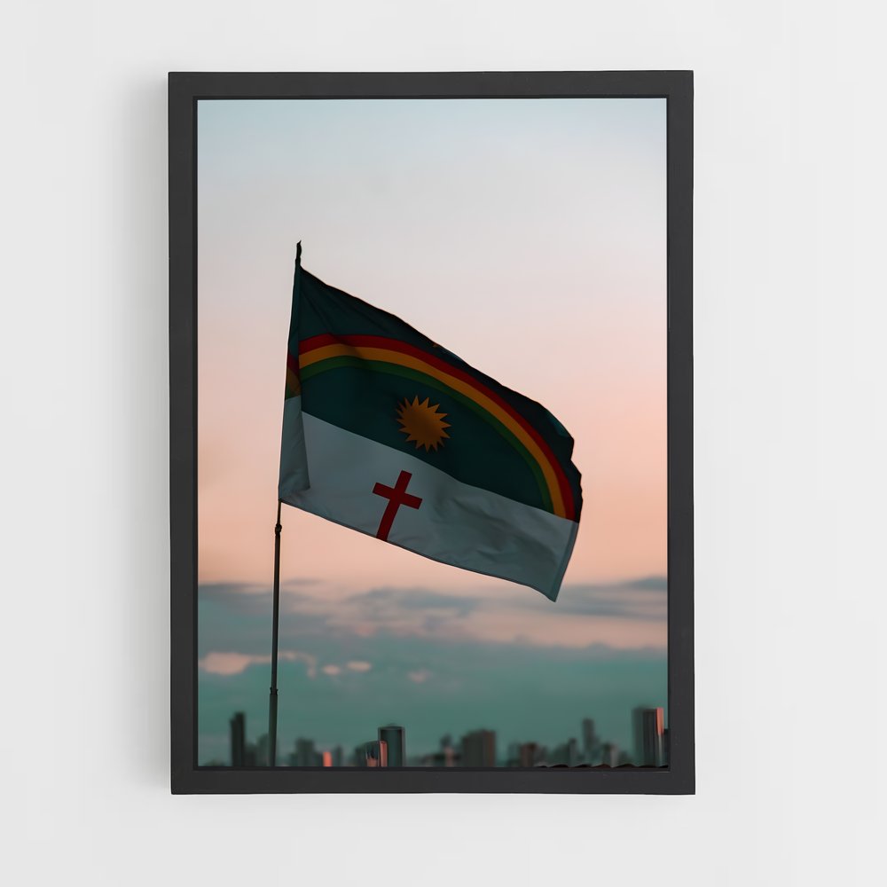 ap-pernambuco flag-3 cadre Noir
