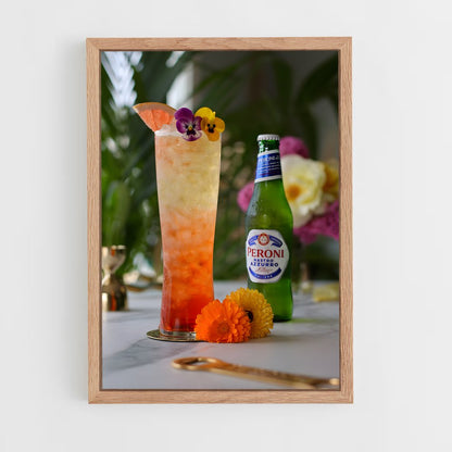 ap-peroni-3 cadre Bois clair