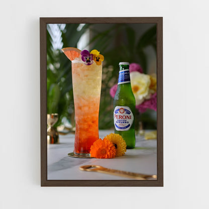 ap-peroni-3 cadre Bois foncé