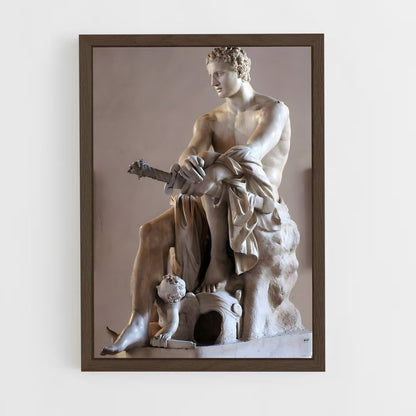 ap-perseus freeing andromeda claudel-5 cadre Bois foncé