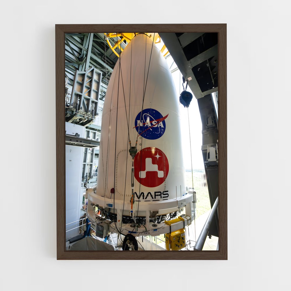ap-perseverance rover-2 cadre Bois foncé
