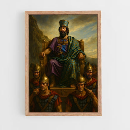 ap-persian empire-5 cadre Bois clair