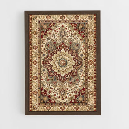ap-persian patterns-11 cadre Bois foncé