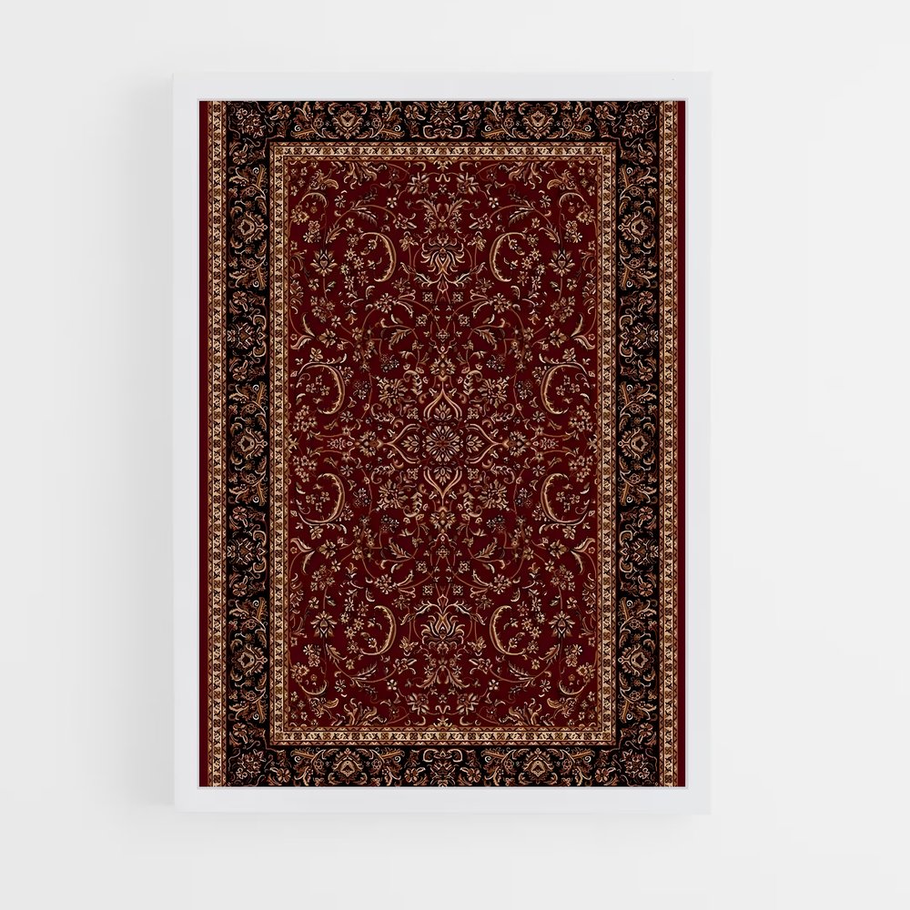 ap-persian patterns-2 cadre Blanc