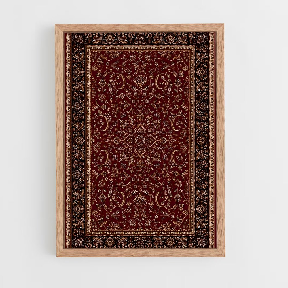 ap-persian patterns-2 cadre Bois clair