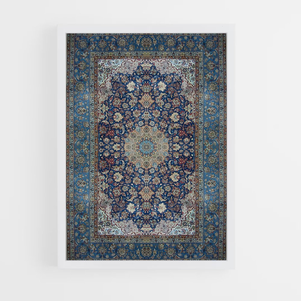 ap-persian patterns-4 cadre Blanc