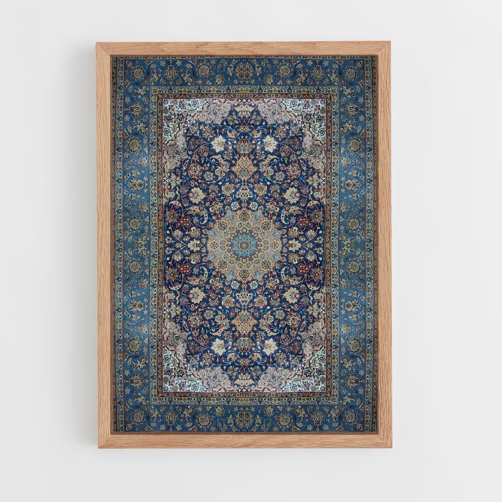 ap-persian patterns-4 cadre Bois clair