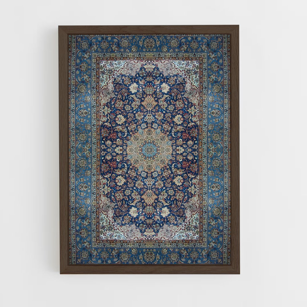 ap-persian patterns-4 cadre Bois foncé