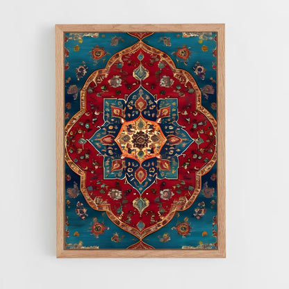 ap-persian patterns-7 cadre Bois clair