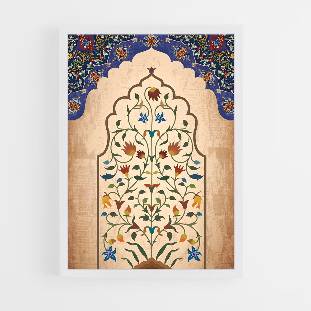 ap-persian patterns-8 cadre Blanc