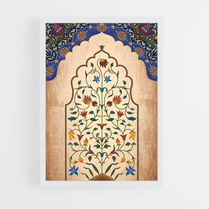 ap-persian patterns-8 cadre Blanc