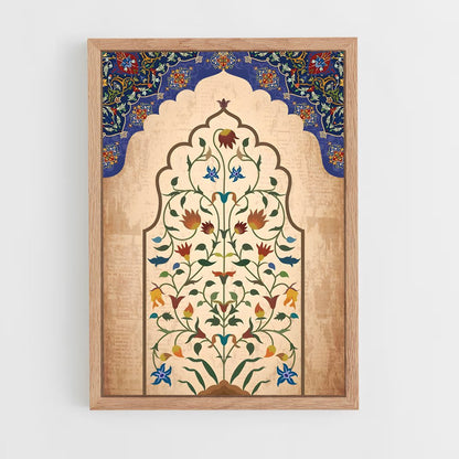 ap-persian patterns-8 cadre Bois clair