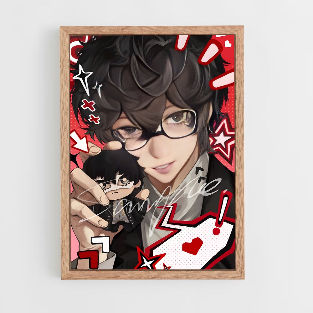 ap-persona 5-3 cadre Bois clair