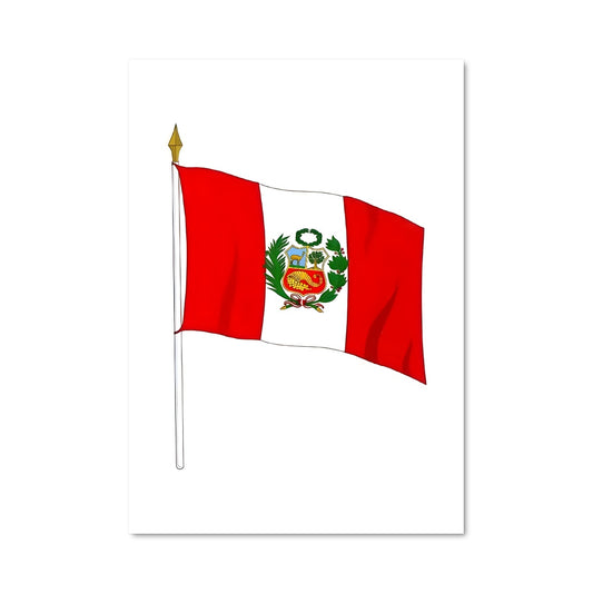 Poster Fierté Péruvienne