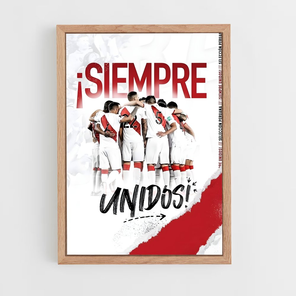 ap-peru national football team-2 cadre Bois clair