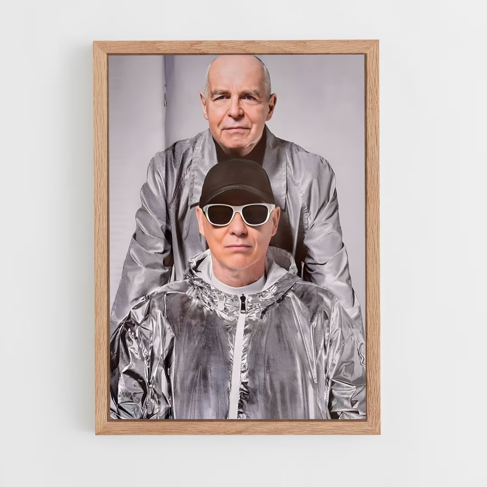 ap-pet shop boys-1 cadre Bois clair