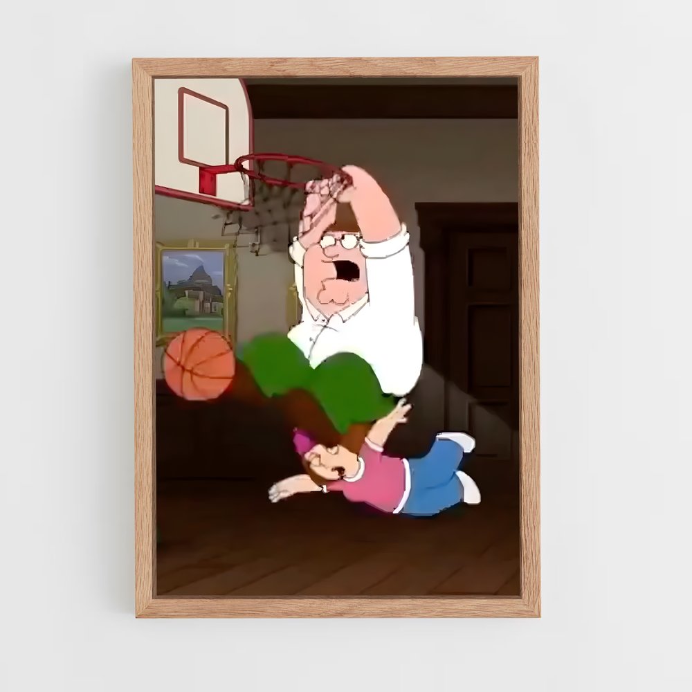 ap-peter griffin-2 cadre Bois clair