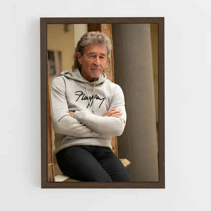 ap-peter maffay-7 cadre Bois foncé
