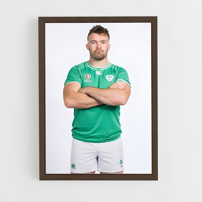 ap-peter o'mahony-2 cadre Bois foncé