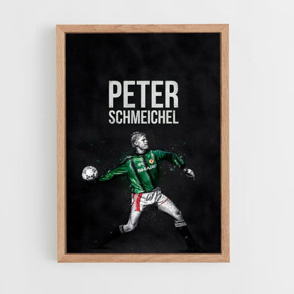 ap-peter schmeichel-4 cadre Bois clair