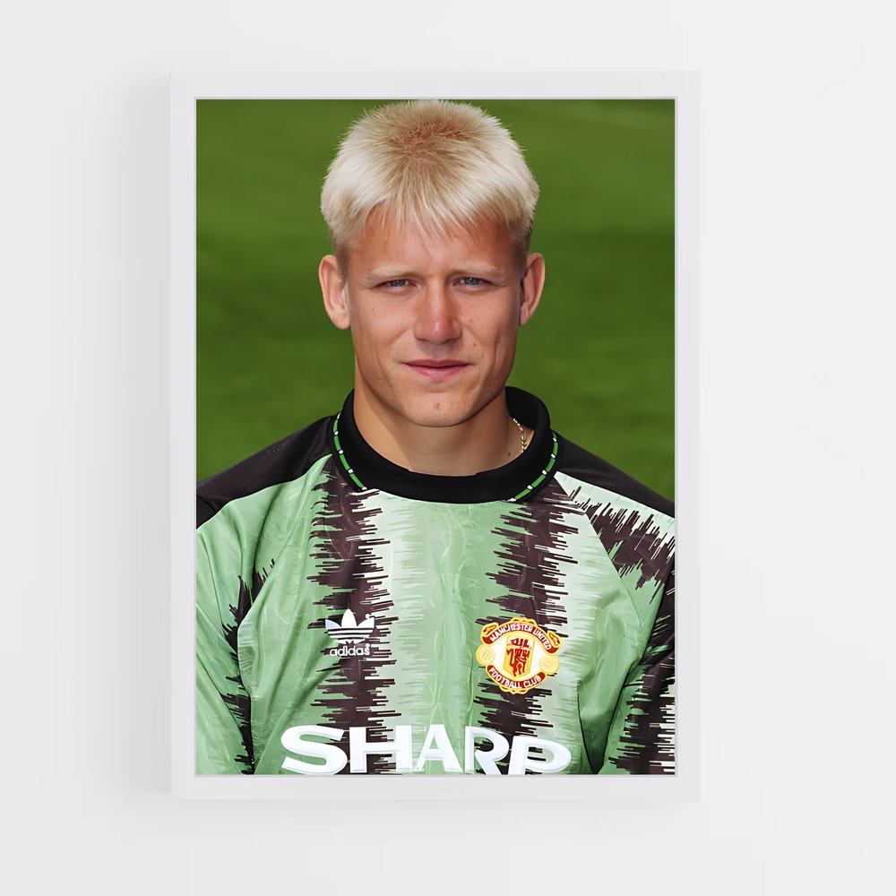 ap-peter schmeichel-5 cadre Blanc