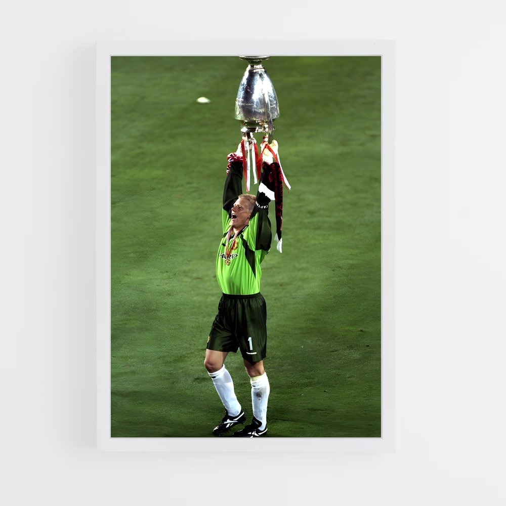 ap-peter schmeichel-6 cadre Blanc