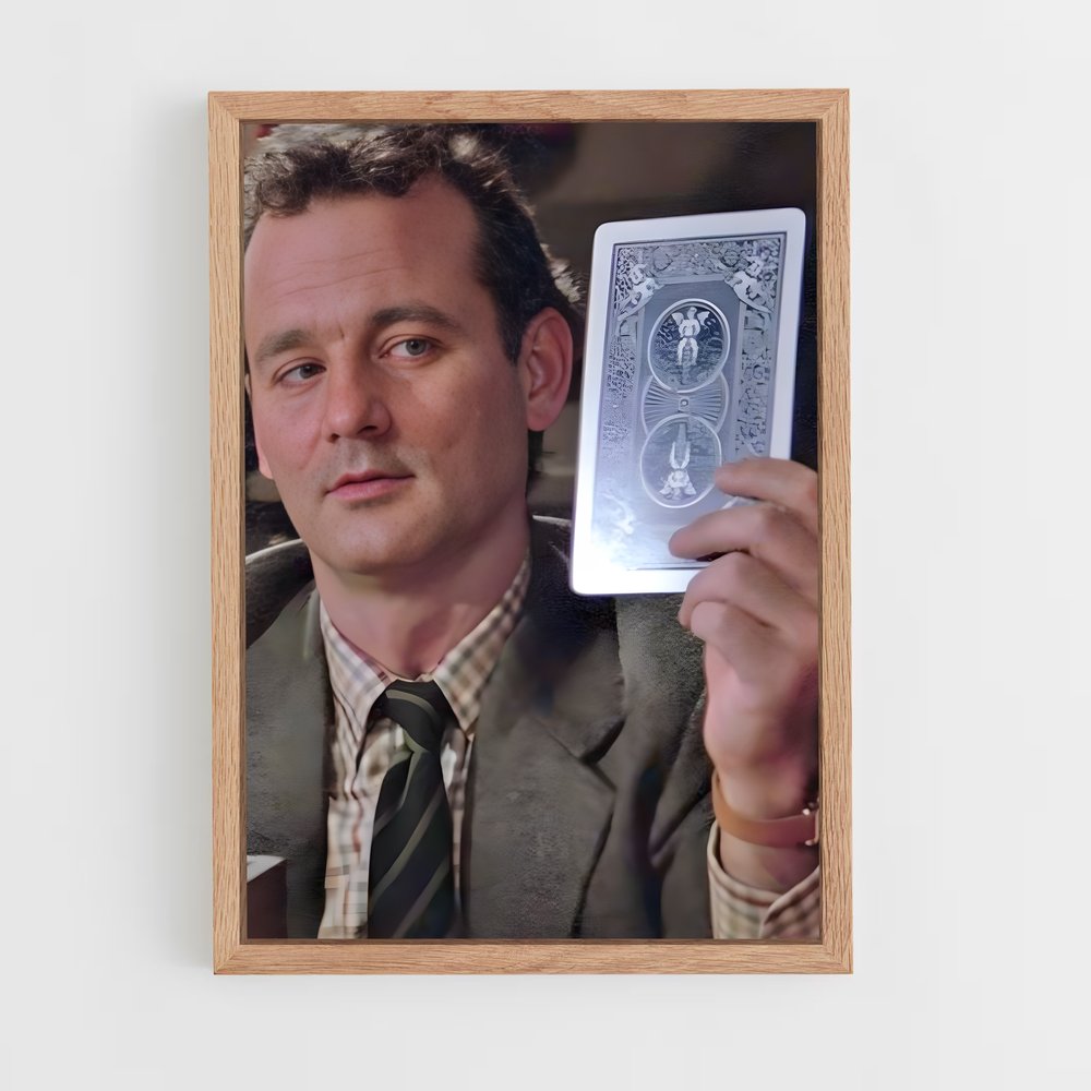 ap-peter venkman-1 cadre Bois clair