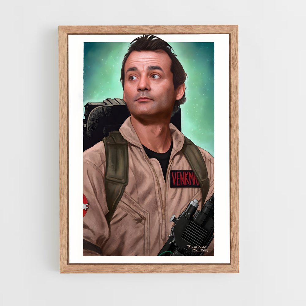 ap-peter venkman-2 cadre Bois clair