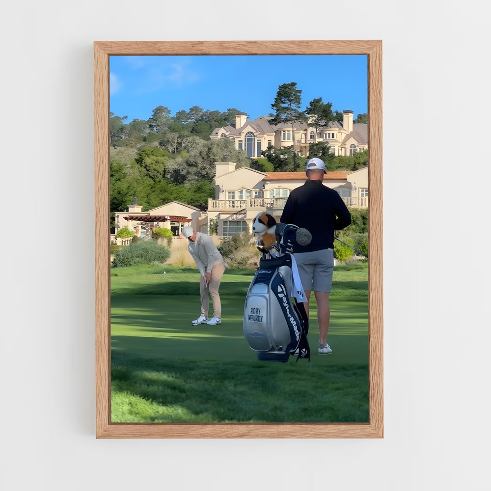ap-pga tour-4 cadre Bois clair