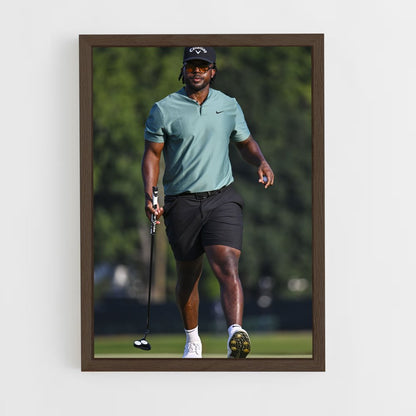 ap-pga tour-8 cadre Bois foncé