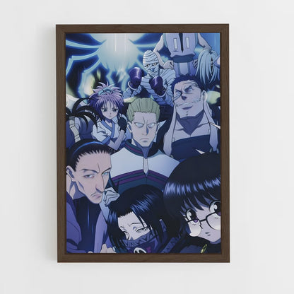 ap-phantom troupe-1 cadre Bois foncé