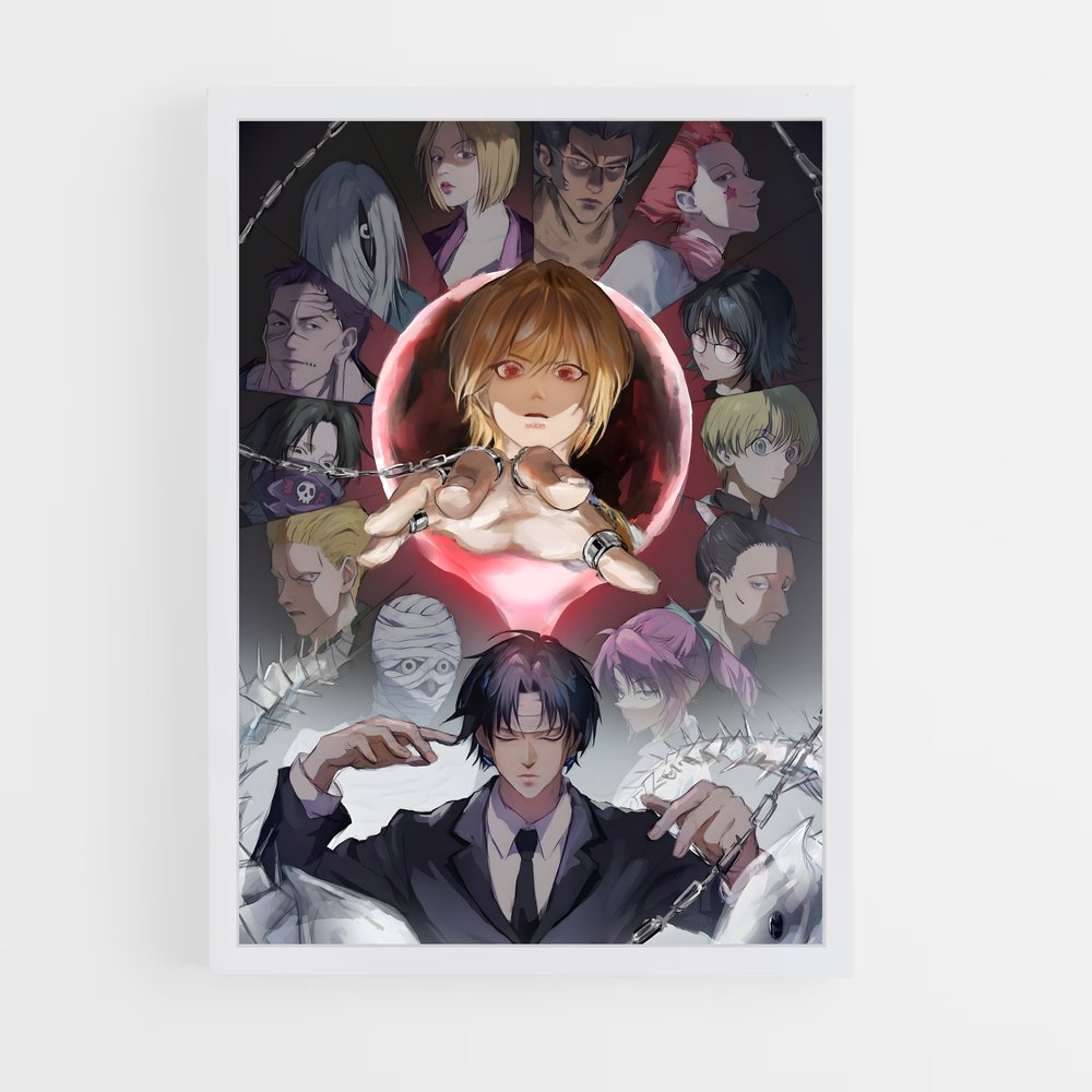 ap-phantom troupe-4 cadre Blanc