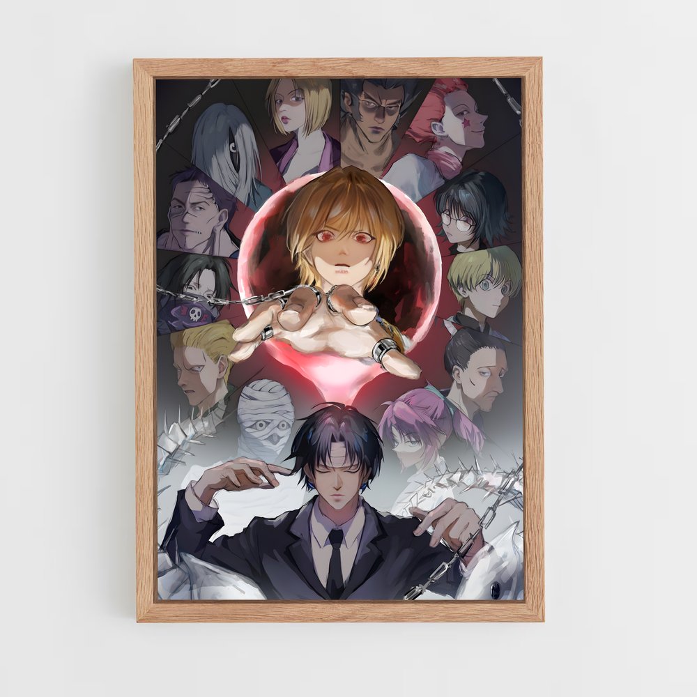 ap-phantom troupe-4 cadre Bois clair