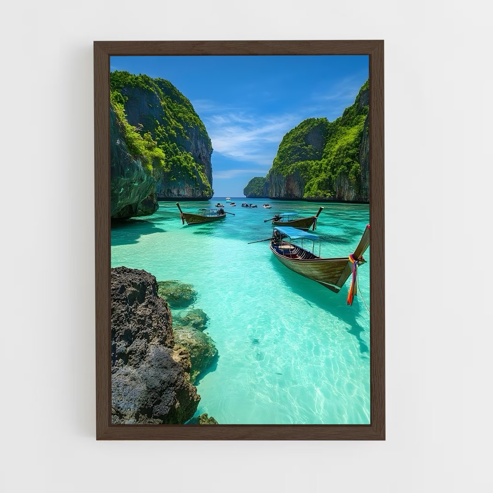 ap-phi phi islands-1 cadre Bois foncé