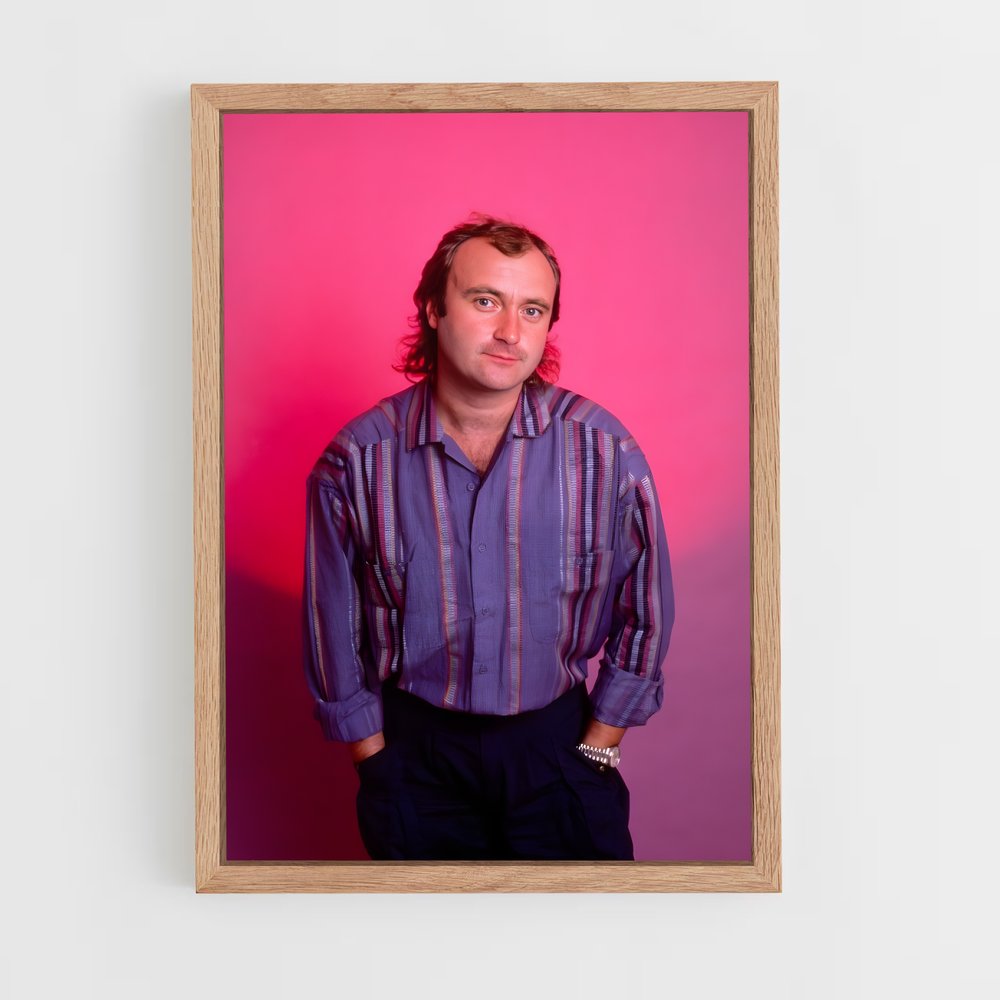 ap-phil collins-2 cadre Bois clair