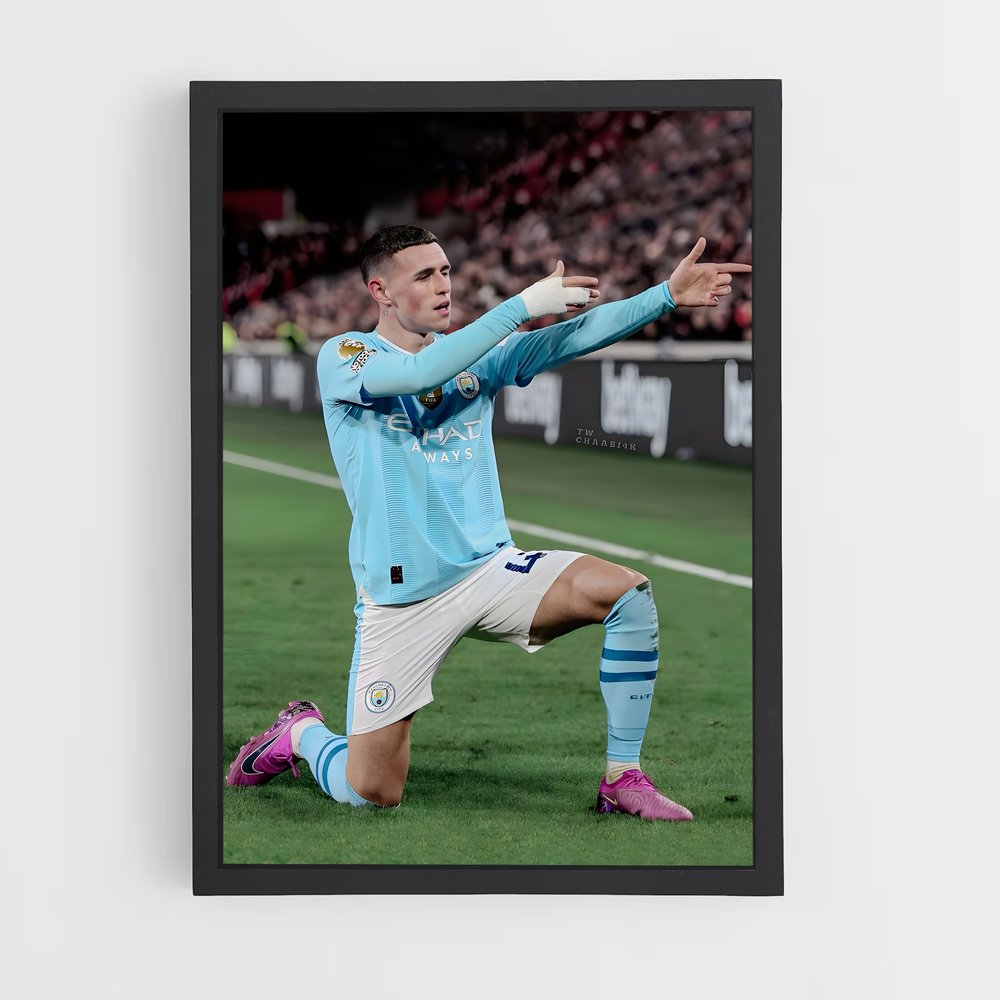 ap-phil foden-11 cadre Noir