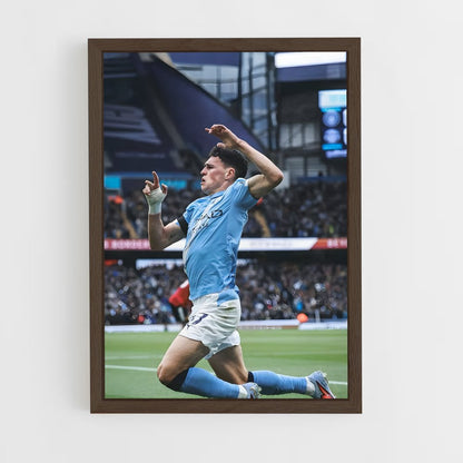 ap-phil foden-6 cadre Bois foncé