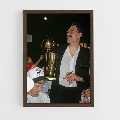 ap-phil jackson-3 cadre Bois foncé