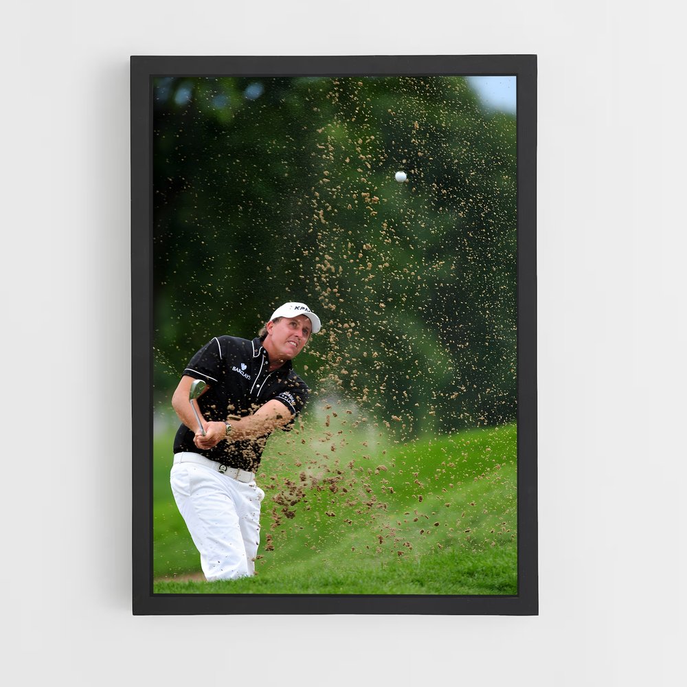 ap-phil mickelson-5 cadre Noir